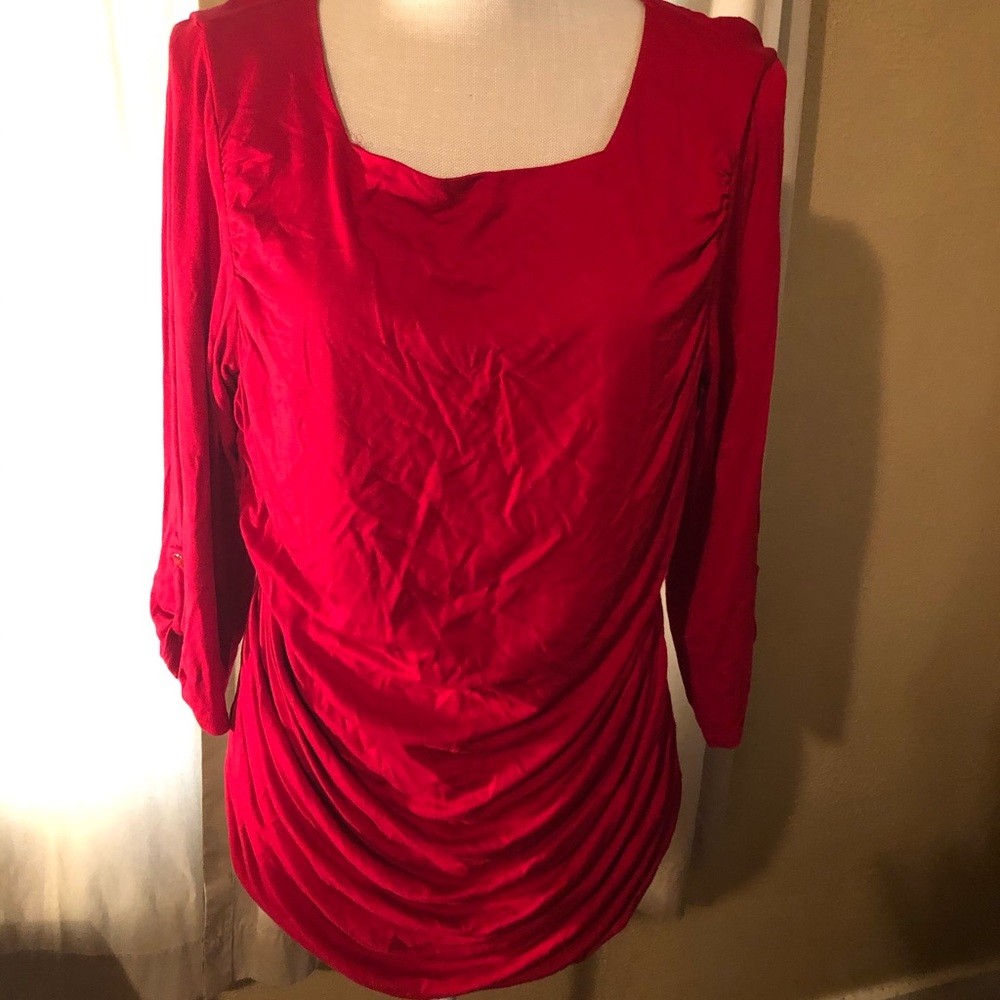 Red Blouse/Shirt